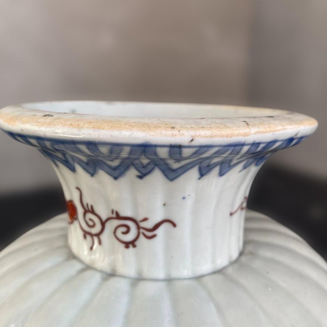 カケヒビなし古伊万里 杯洗 盃洗 色絵杯洗 陶芸 年代物の通販｜www