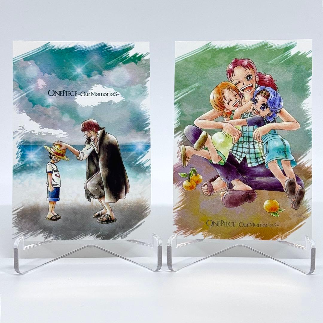 ワンピース ウエハース カード our memories - メルカリ