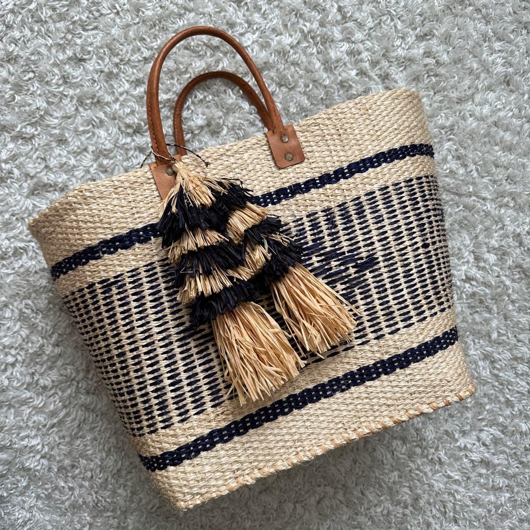 新品未使用バナーバレットカゴバックタグ付ネイビー 新品未使用バナーバレットカゴバックタグ付ネイビー - メルカリ