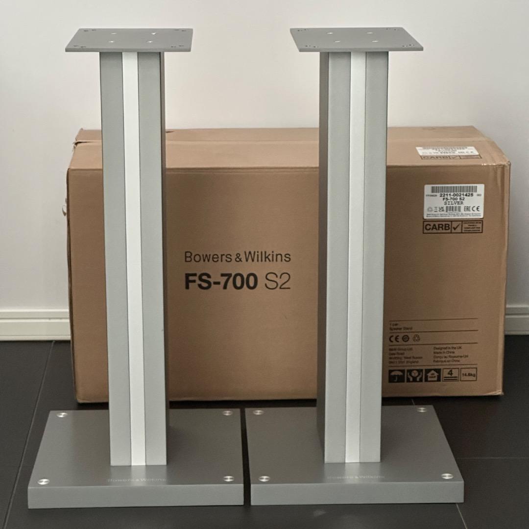 B&WスピーカースタンドFS-700 S2【本日限定価格】 スピーカースタンド（2本/ブラック） FS700S2/B B＆W｜ビーアンド