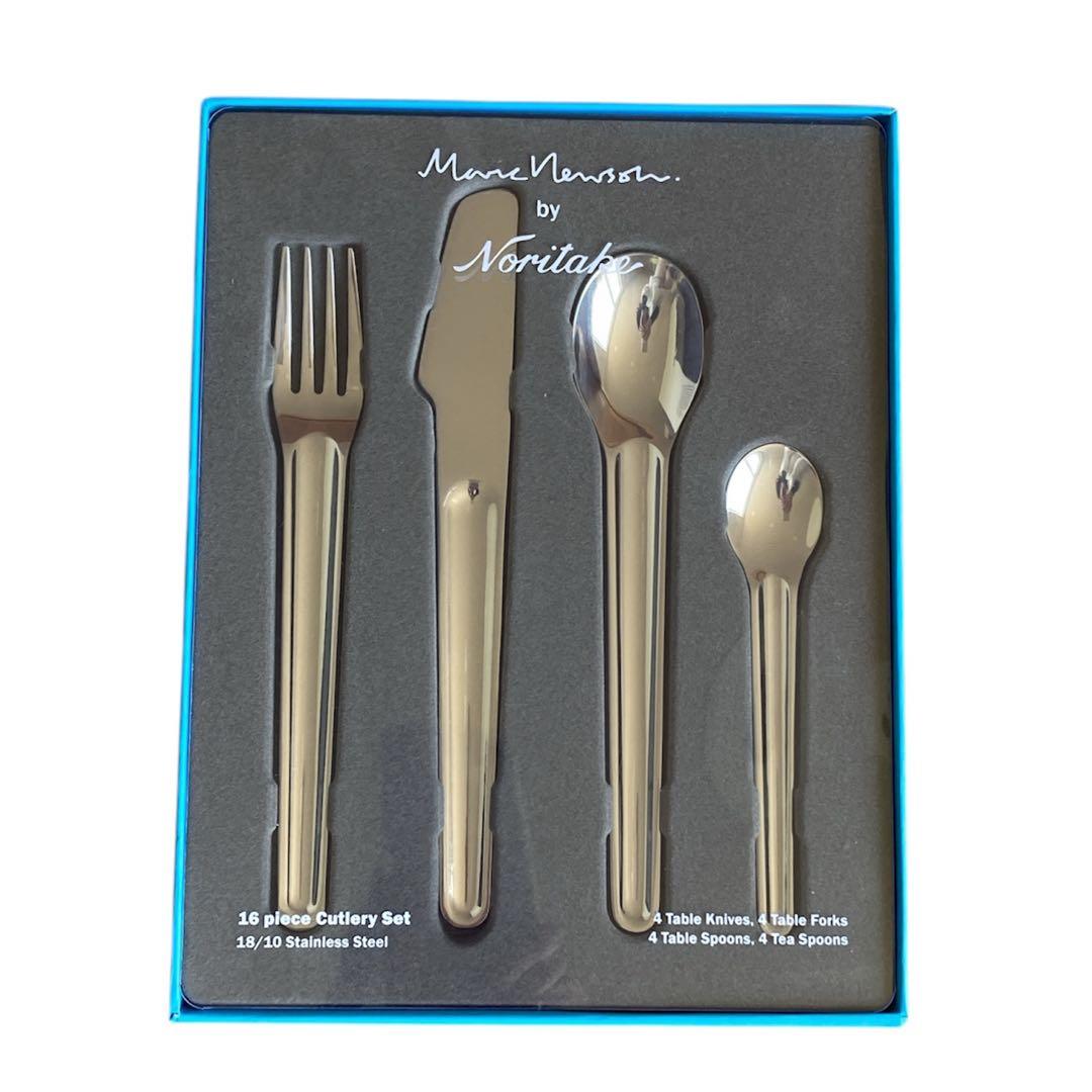 【超希少】マークニューソン ノリタケ カトラリーセット 4人用 食洗器対応!! カトラリーキャンペーン2026］□特別価格□カブリオレ 8pcセット 4人用