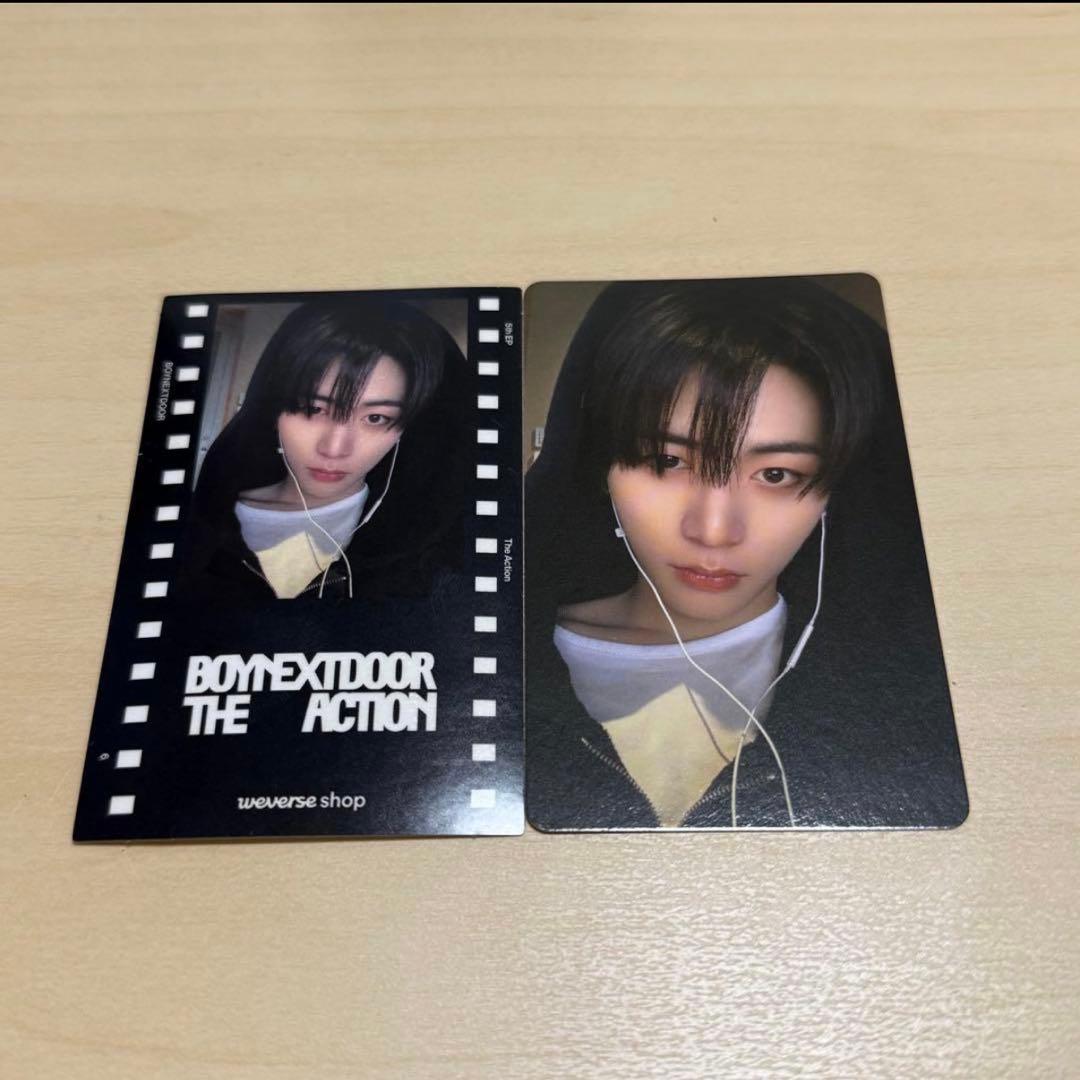 BOYNEXTDOOR トレカ テサン TheAction global 特典 - メルカリ