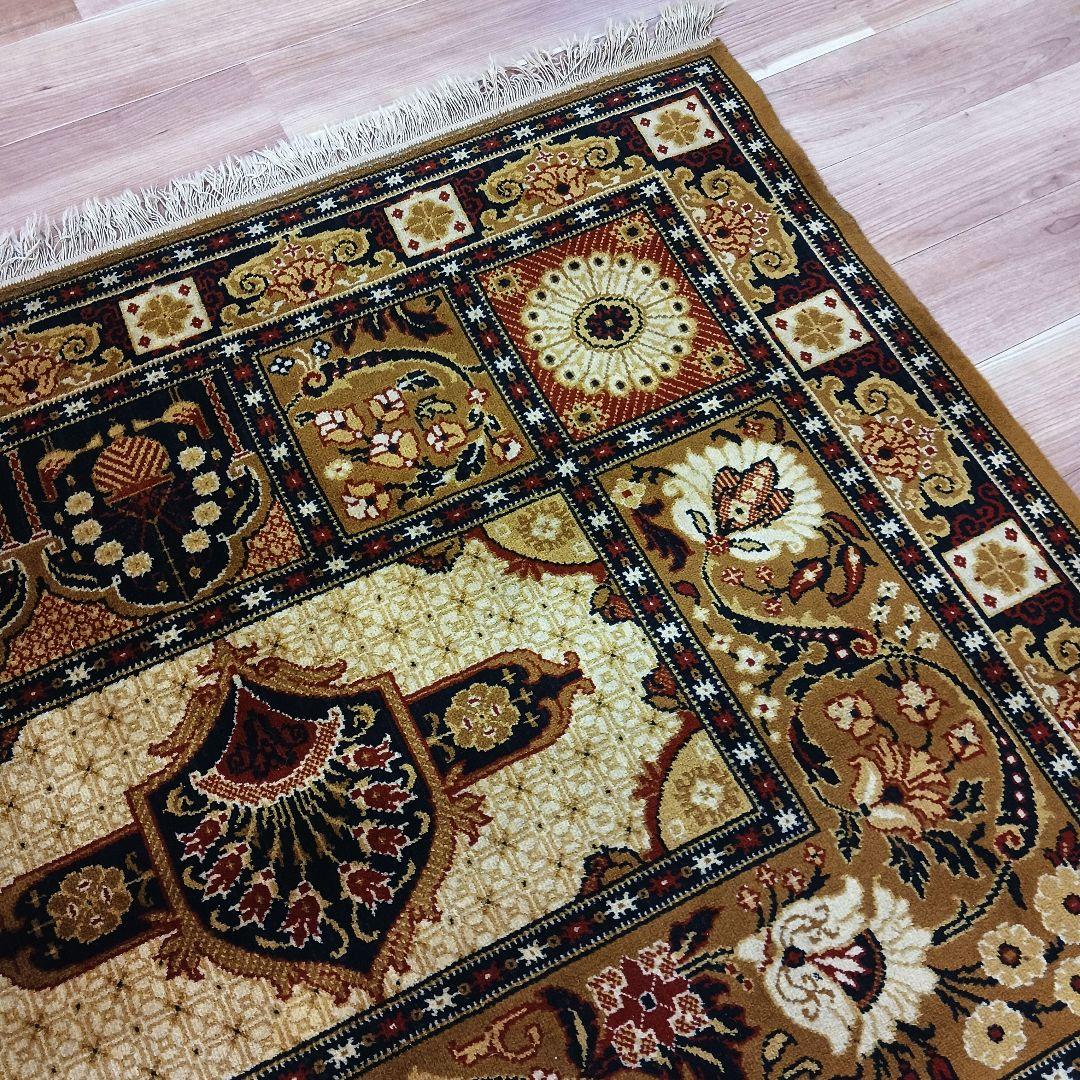 ドイツ製 ウィルトン織絨毯 純毛 ウール 大判カーペット240×340