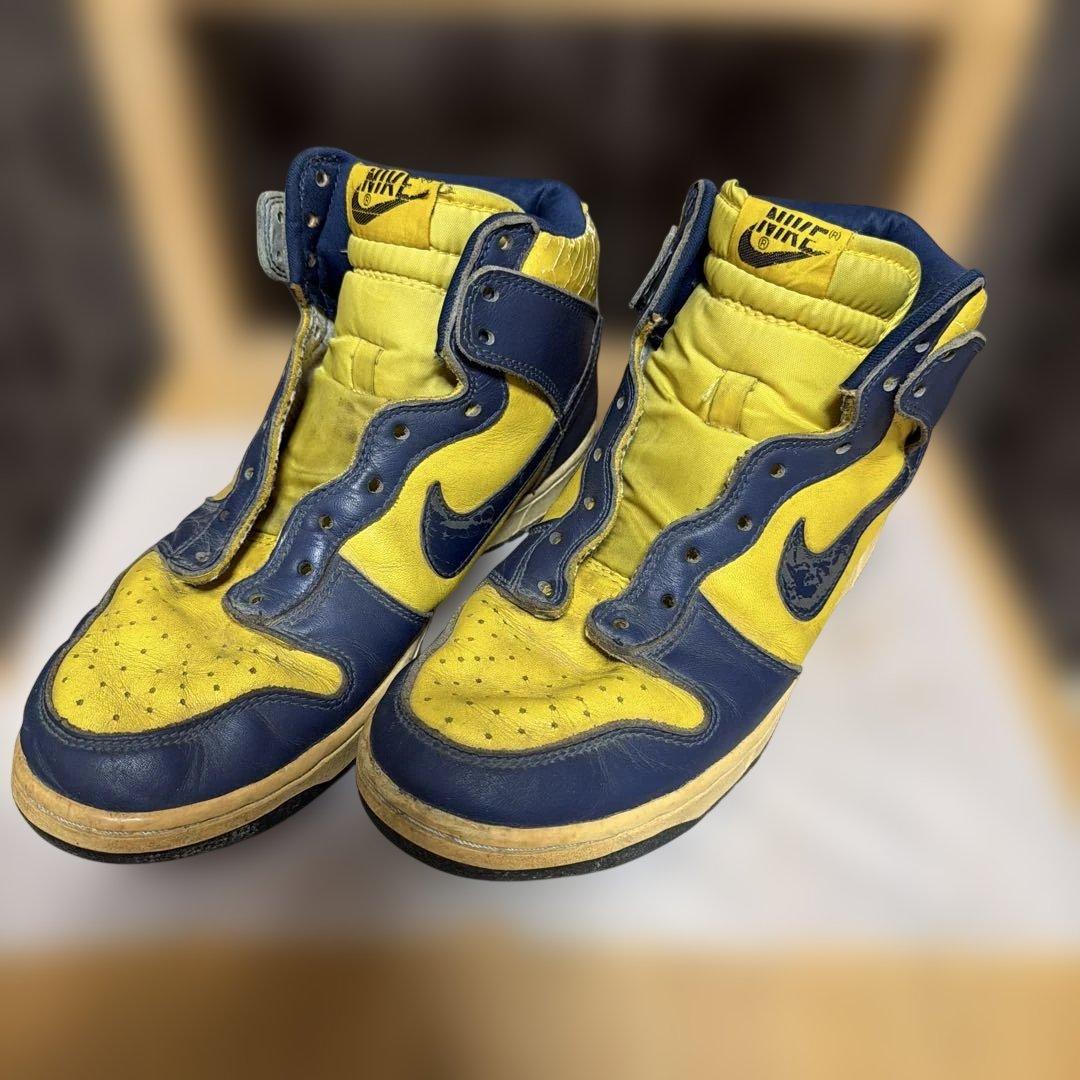 1998年製 ナイキ ダンク ハイ ミシガン スニーカー NIKE DUNK - メルカリ