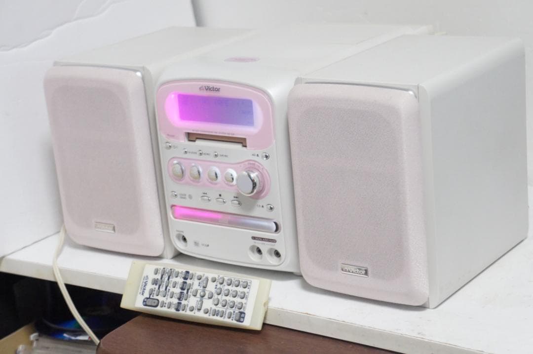 CD→MDダビングOK☆ビクター コンポ UX-QX1 cd md 1025の通販はau PAY