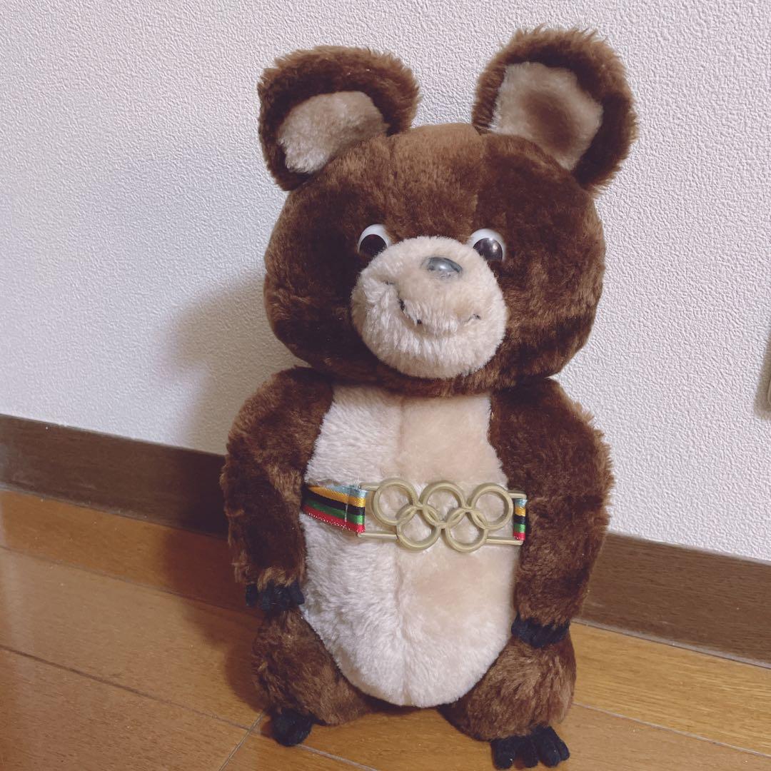 ビンテージ オリンピックミーシャ ぬいぐるみ 1982 ビンテージ