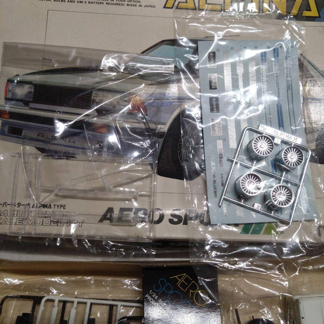 旧車カタログ 日産 ブルーバード 昭和57年 昭和レトロNITTO 1/24