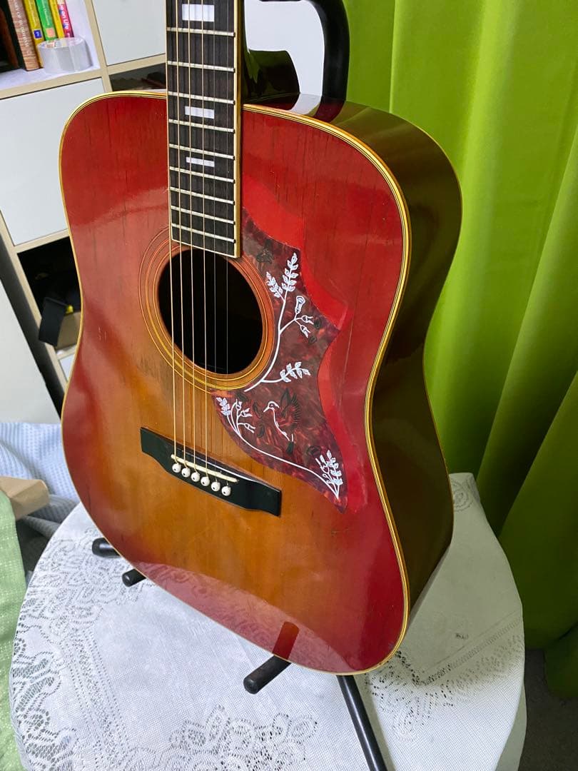 美品！ハミングバード モーリス　WH エレアコ 音出し良好！　アコギもOK！