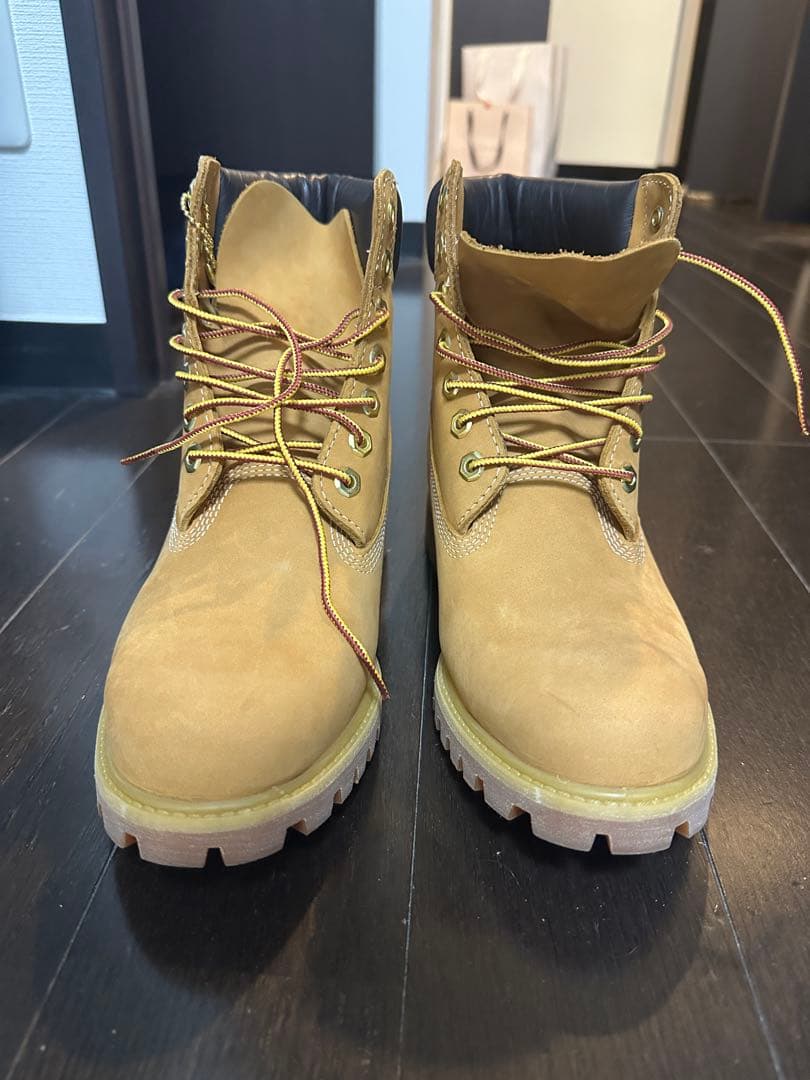 【新品同様】ティンバーランド 6インチ プレミアムブーツ 7.5W 25.5cm