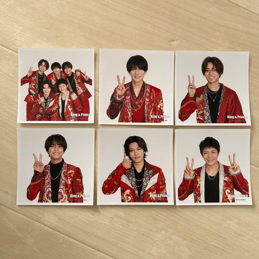 King & Prince キンプリ ましかくフォト 集合＆個人 - メルカリ