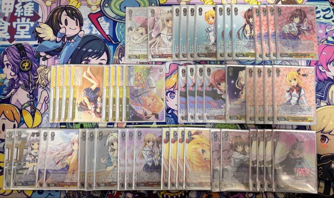 ヴァイスシュヴァルツ D.C. ダ・カーポ 8枝 デッキ スリーブ パーツ