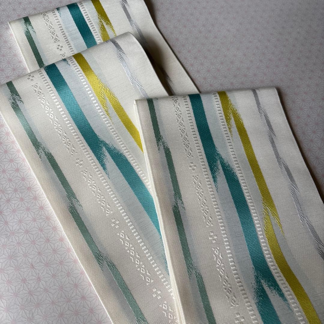 OB93本場筑前博多織 小袋帯（半幅帯） 椿 本袋 正絹 新品 - メルカリ