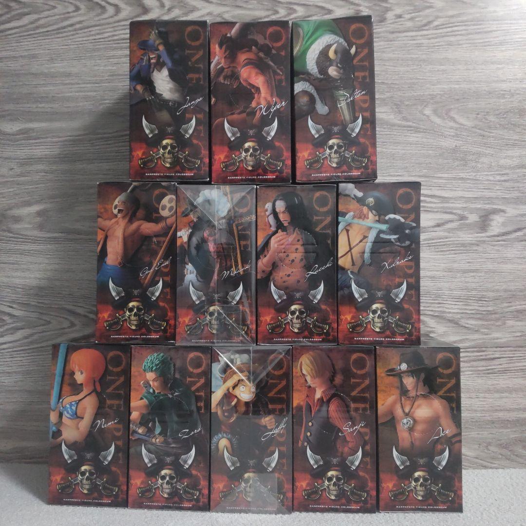 希少】【レア】ワンピース 造形王頂上決戦フィギュア 12体セット＋