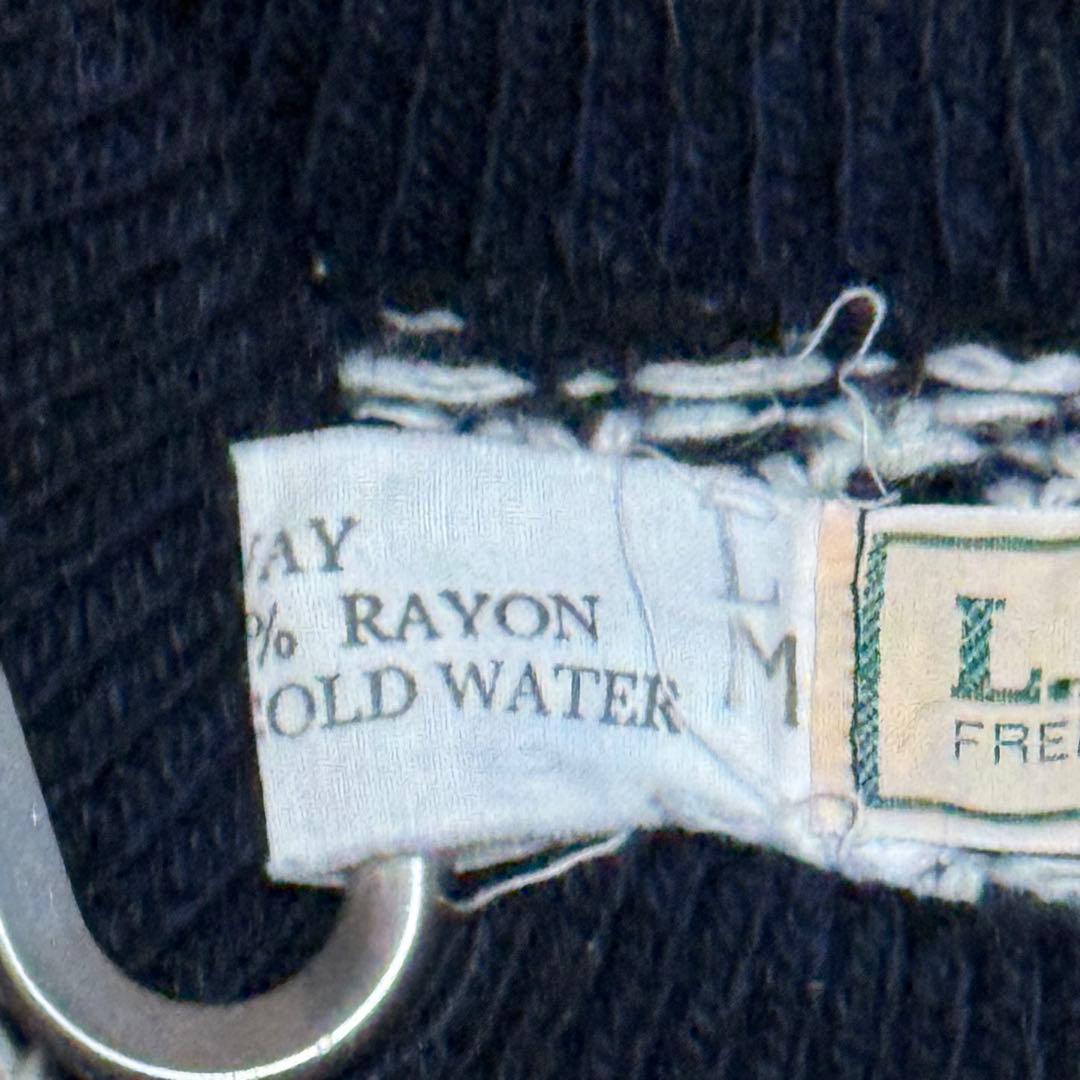80年代 L.L.Bean バーズアイ セーター ネイビー
