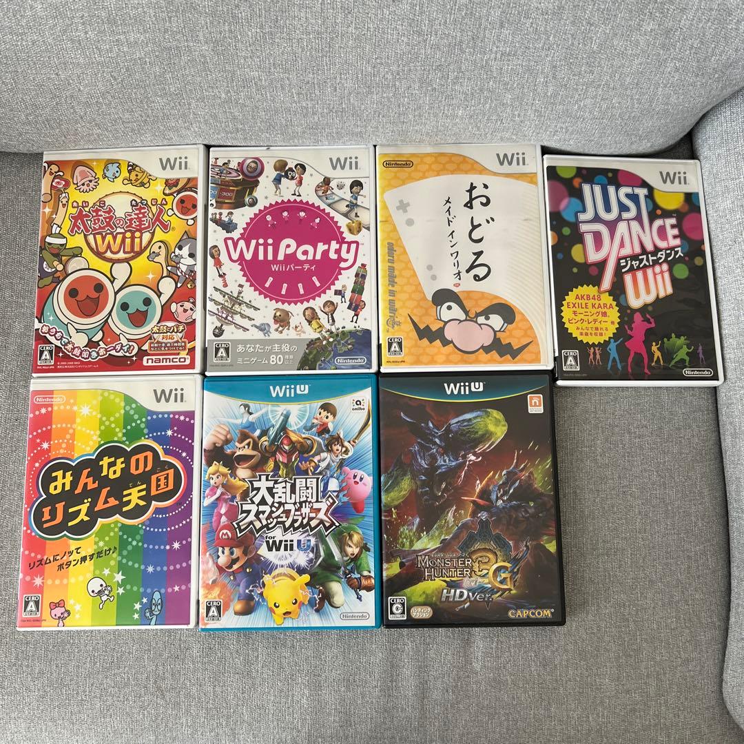 Wii、WiiU カセットセット - メルカリ
