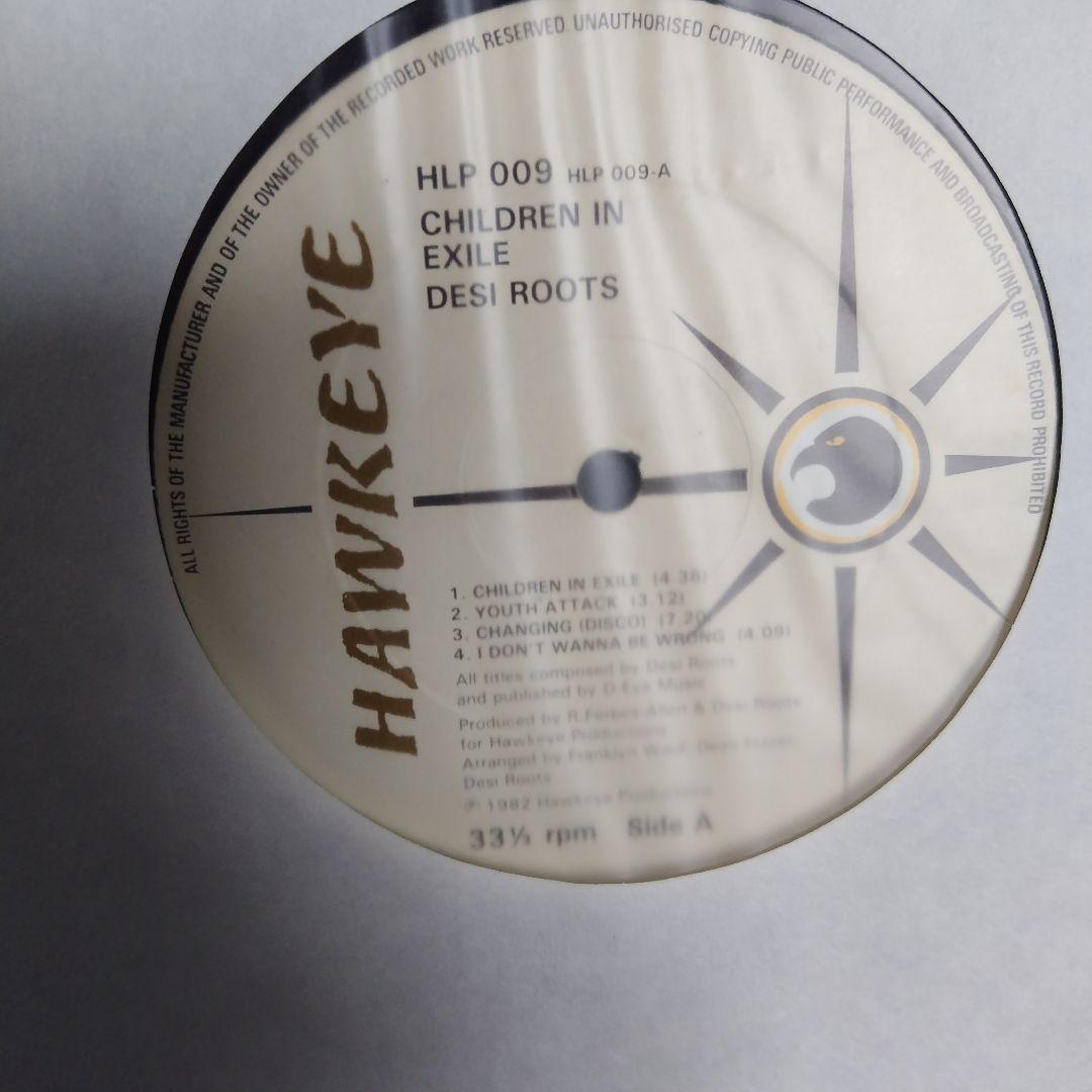 美品LP オリジナル Desi Roots CHILDREN IN EXILE - メルカリ
