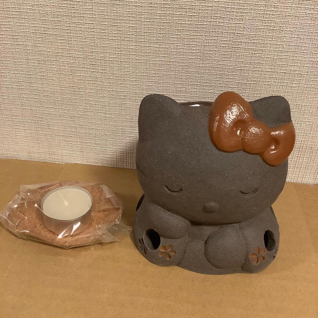 ハローキティ　 陶器製 香炉　アロマ炉　アロマポット 楽天市場】IwaiLoft 新型 アロマポット 陶器 アロマ炉 茶香炉 アロマ