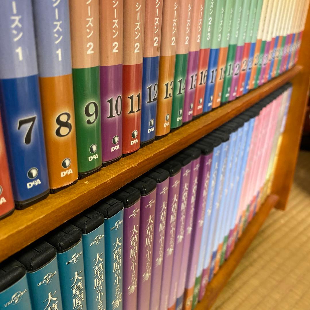 大草原の小さな家 DVD 全71巻＋旅立ち＋専用棚付き