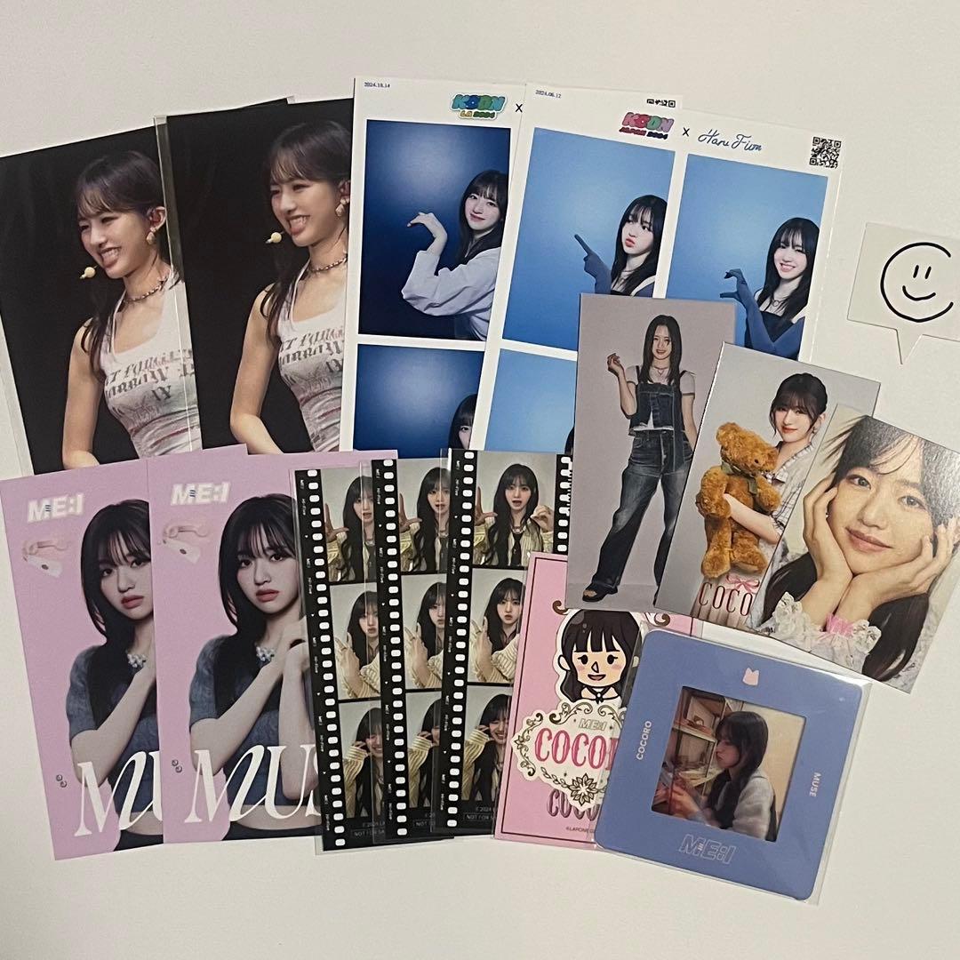 ME:I ミーアイ 加藤心 トレカ ポストカード シール スライドフィルム