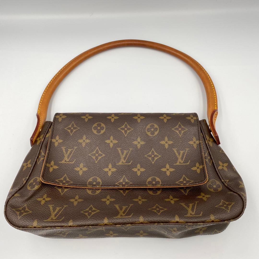 LV ルイヴィトン モノグラム ミニルーピング M11021 ハンドバッグ