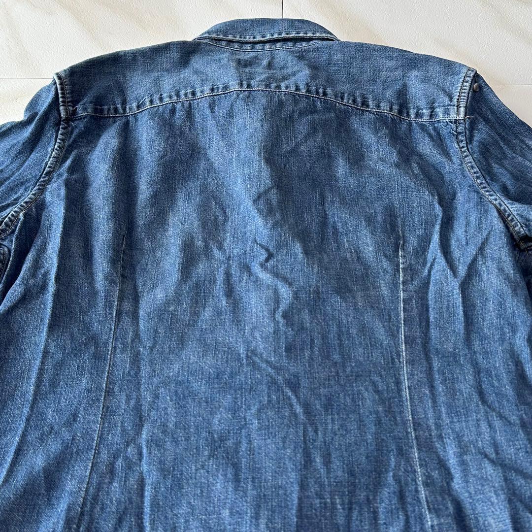 ラルフローレン デニムシャツ ダンガリー マルチポニー 刺繍