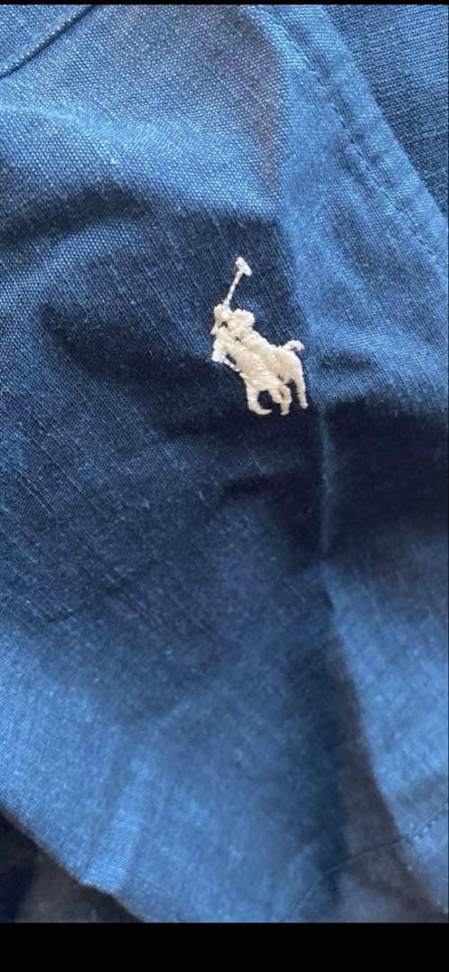 ラルフローレン インディゴシャンブレー エプロン 杏さん着用 - メルカリ