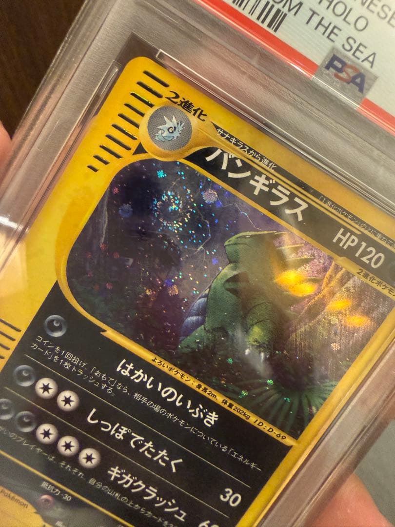 PSA10】ポケモンカードe バンギラス キラ 渦巻きホロあり はかいの