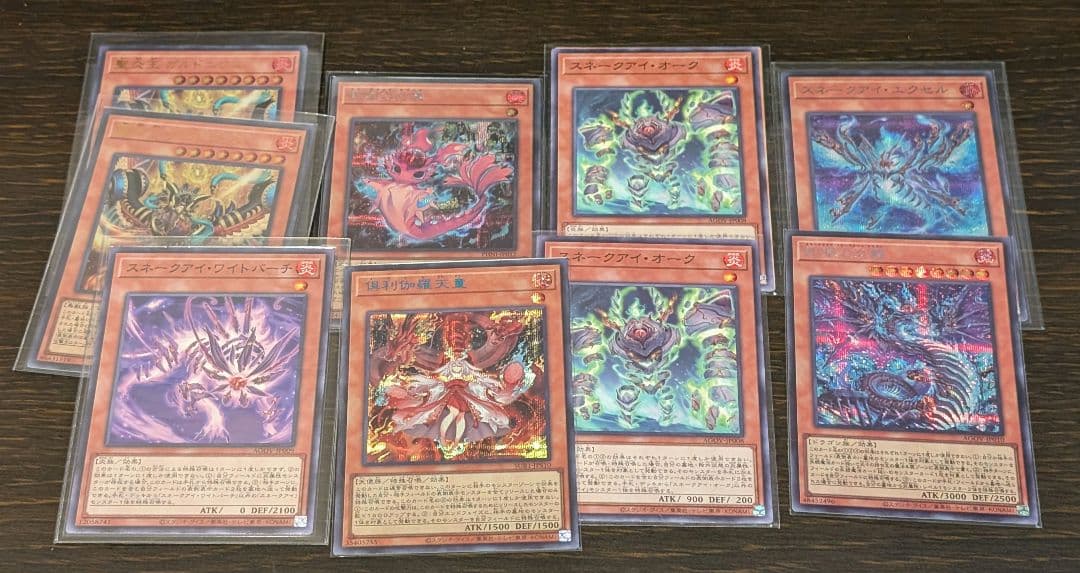 新制限対応【炎王スネークアイ本格構築済みデッキ】 メイン40枚 EX15枚