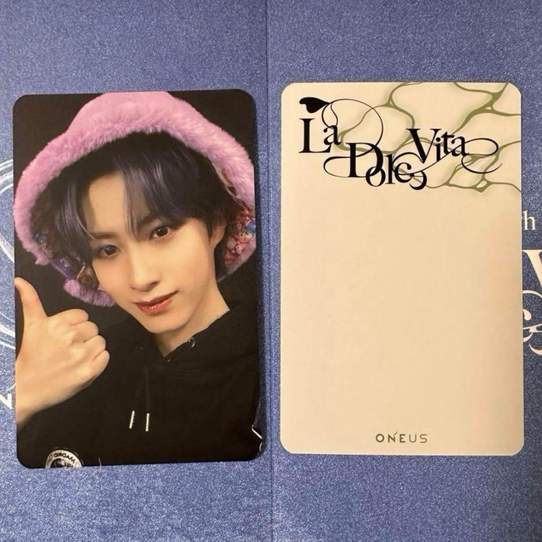 oneus シオン ドンジュ サイン入り トレカ