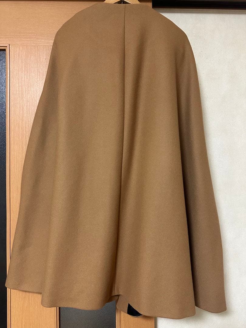 美品・即発送】ZARA MANTECOケープコート ポンチョ キャメル S - メルカリ