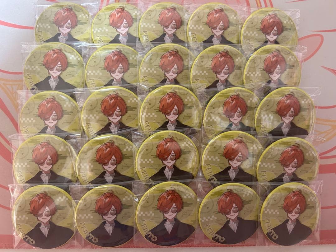 日常組 ぺいんと 和服缶バッジ ×25 ご自宅配送品】日常組和装等身缶バッジセット – PASS STORE