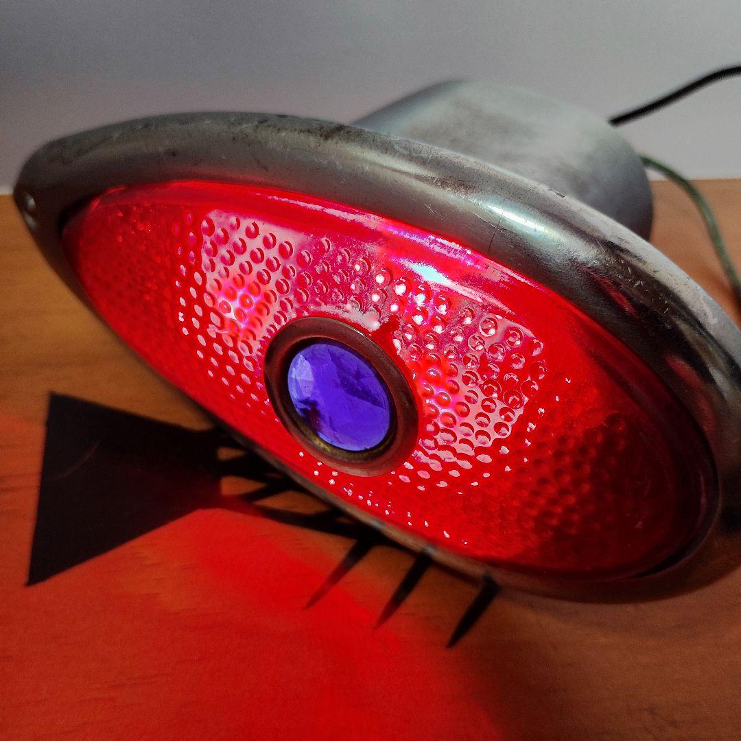 当時物☆希少ビンテージ☆ブルードットテールランプ・ラスト一点限り