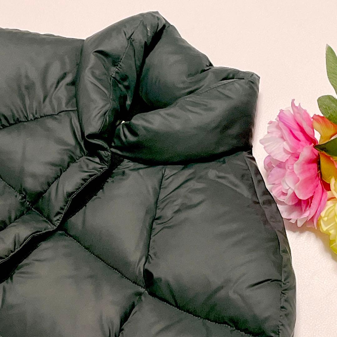 美品☆ゴールデングース ダウンポンチョ ダウンジャケット ネイビー XS