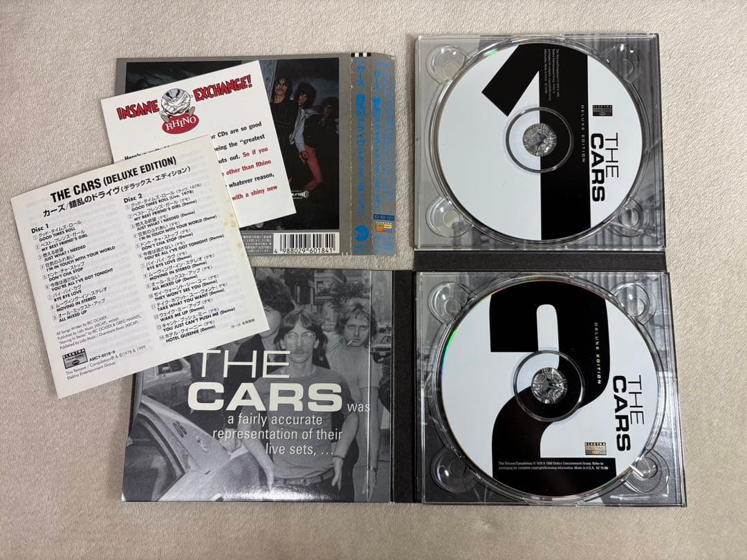 レア盤】 カーズ / 錯乱のドライヴ デラックス・エディション 【帯付き