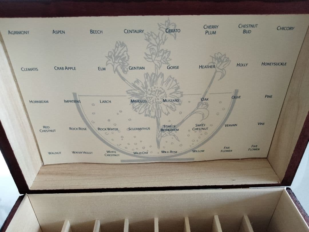 木箱□プロフェッショナル・ボックス□フラワーエッセンス収納箱□新品