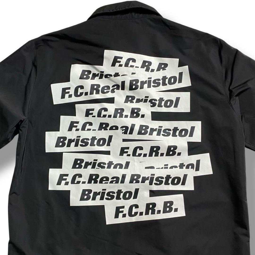 美品 FCRB F.C.Real Bristol コーチジャケット ロゴ 人気