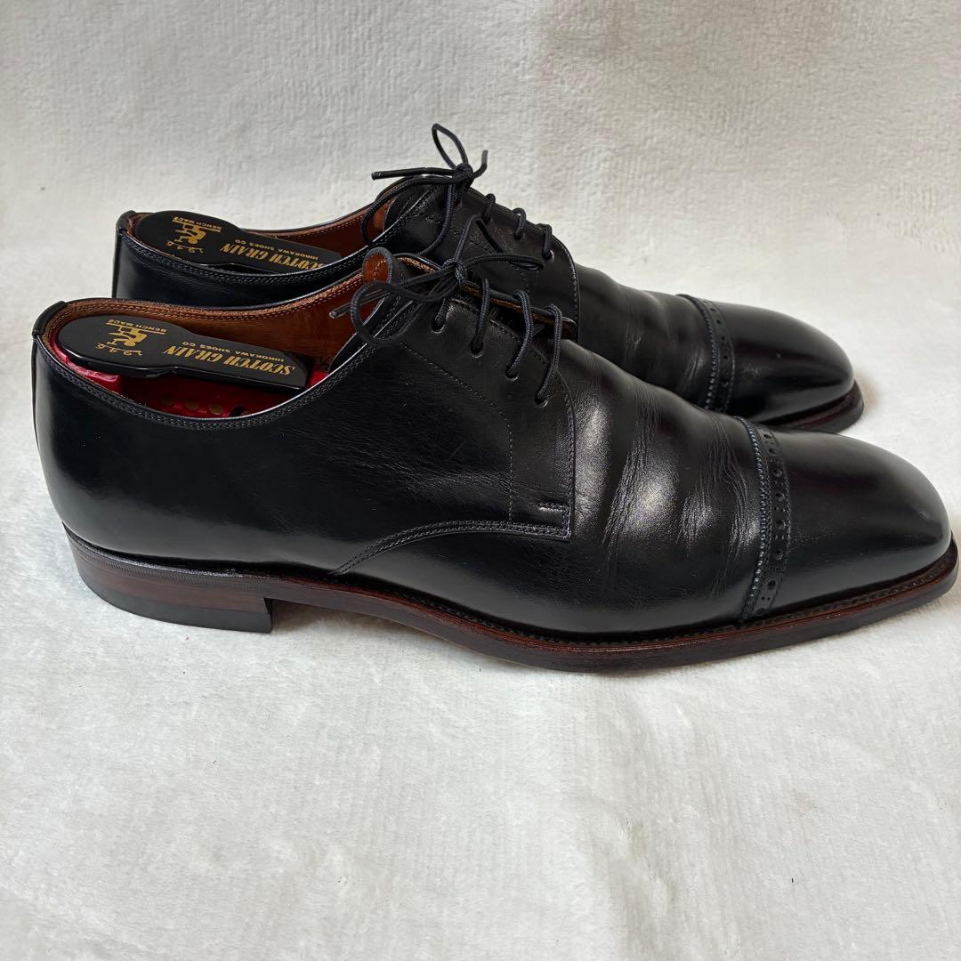 スコッチグレイン 0973 オデッサ 内羽根 黒 - メルカリ