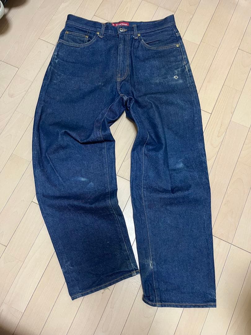 うめちゃん様専用 supreme デニムパンツ 濃紺