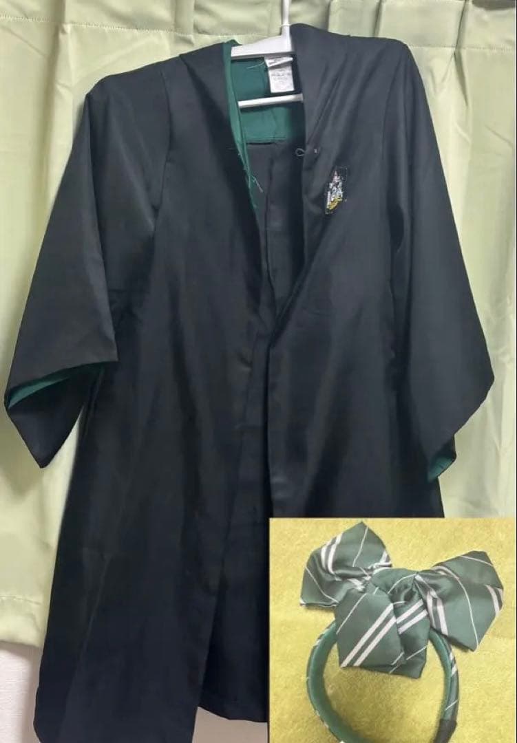 ハリーポッター スリザリン ローブ Sサイズ カチューシャ付き ローブ – ユニバーサル・スタジオ・ジャパン オンラインストア