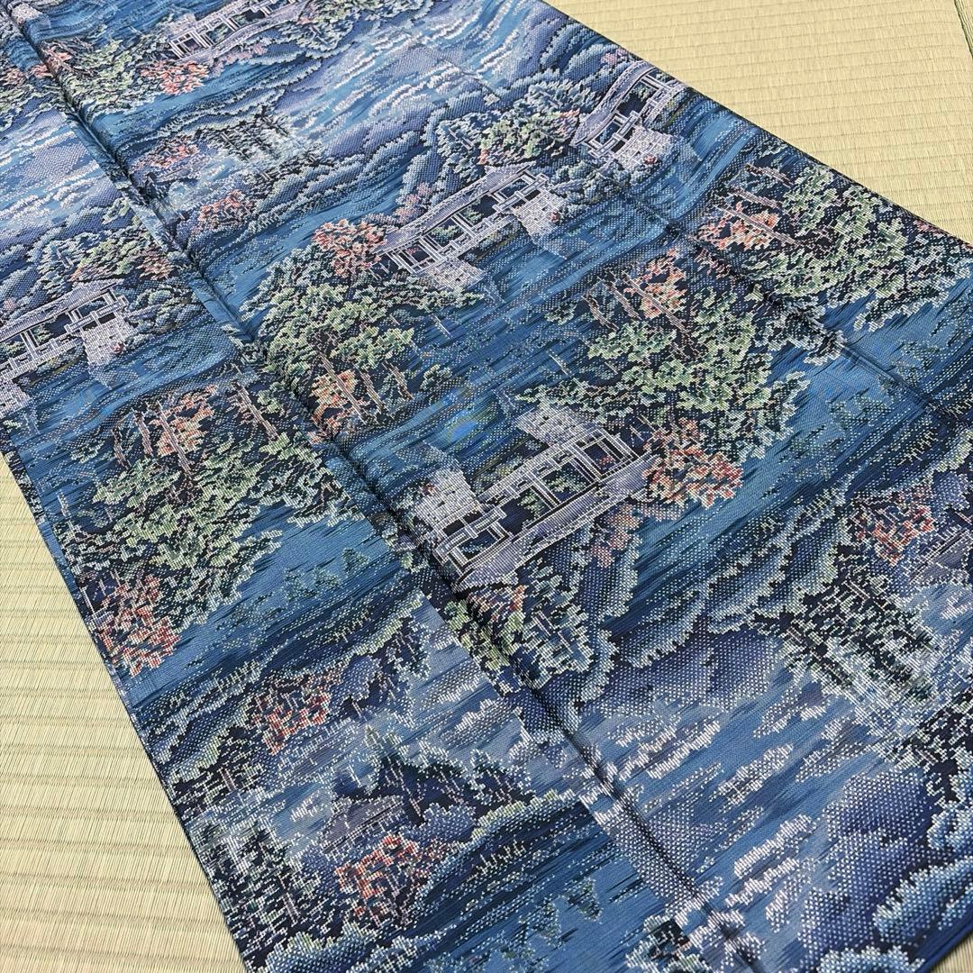 s*n様 正絹　大島紬《風景》