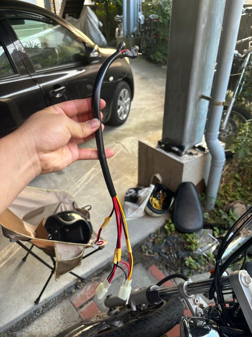 ドラッグスター250 スイッチ移設キット 制作 - メルカリ