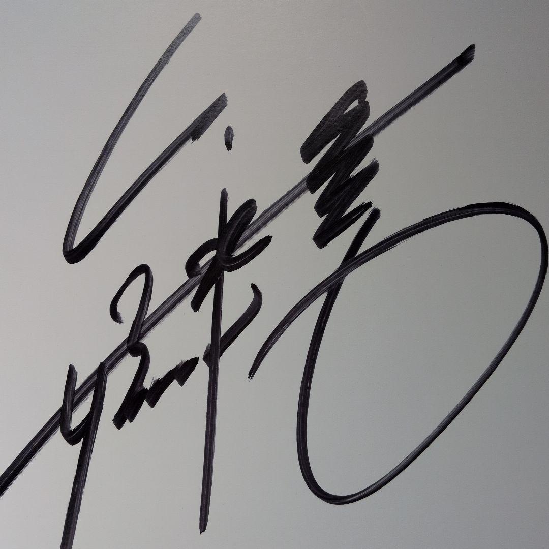 矢沢永吉さん 直筆サイン色紙 東芝EMI 美品 - メルカリ