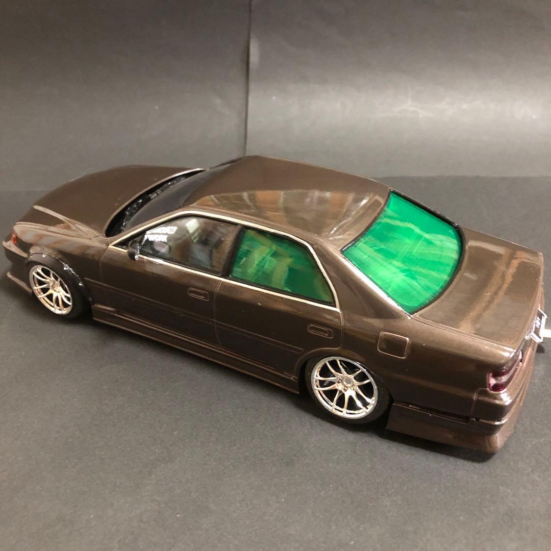 アオシマ 1/24 TOYOTA JZX100 チェイサー 完成品 - メルカリ