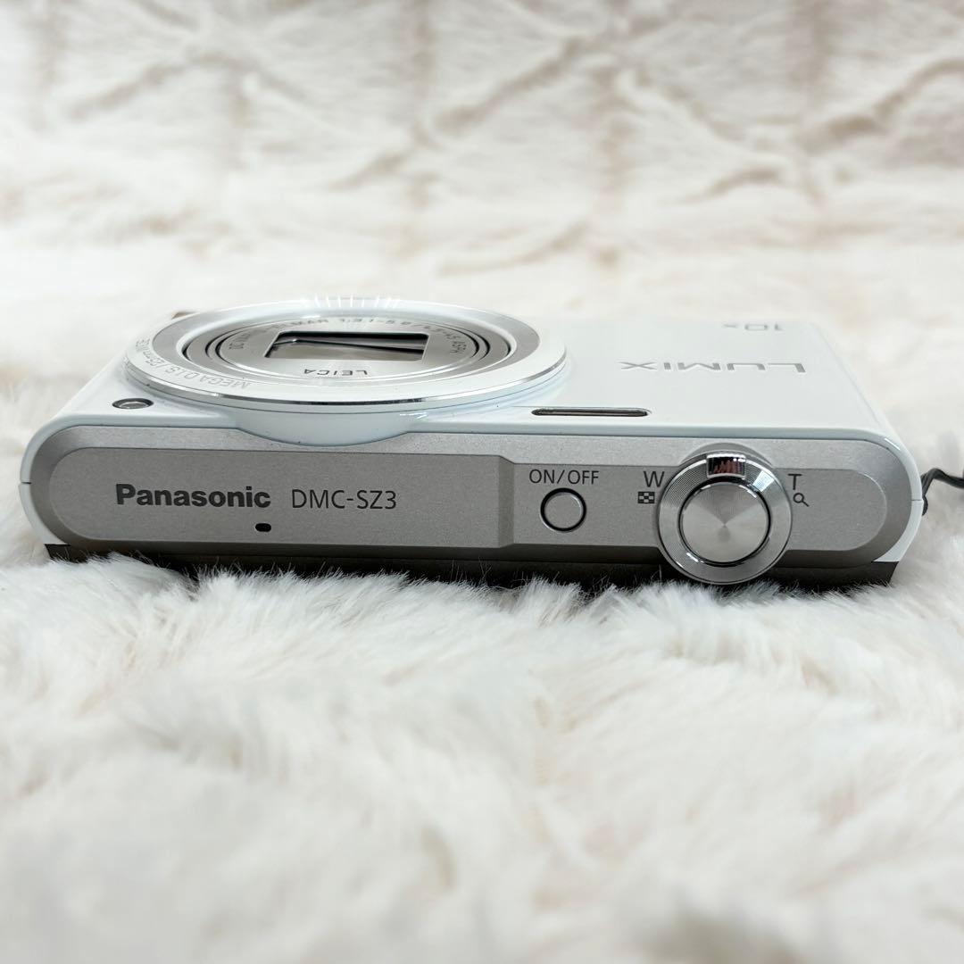 美品・動作良好✨ Panasonic LUMIX DMC-SZ3 ホワイト - メルカリ