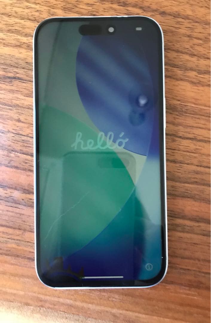 難あり】Apple iPhone15 128GB ブルー【動作正常画面影あり】 - メルカリ