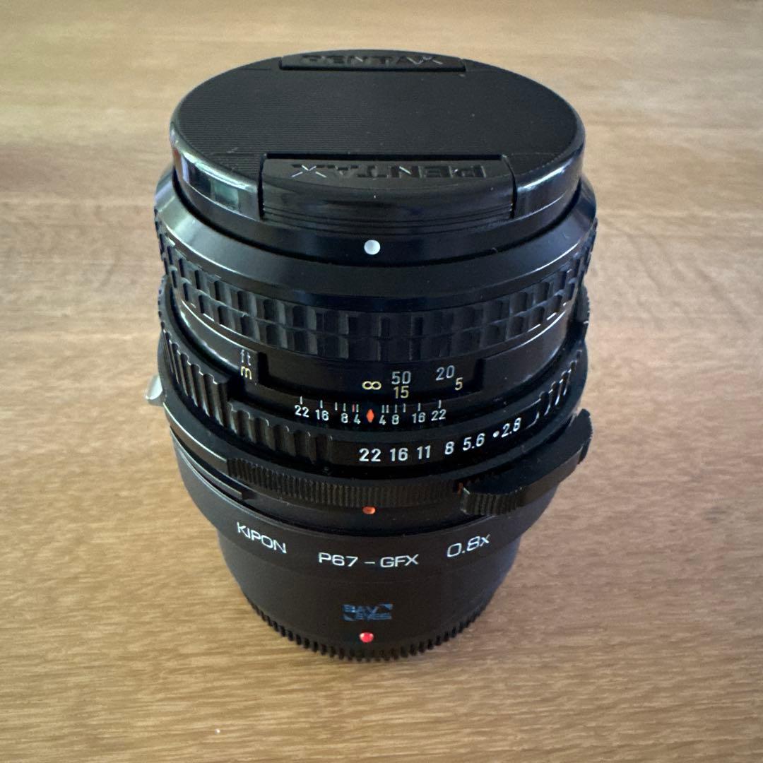 美品》PENTAX67 90mm f2.8 + KIPON GFXアダプター - メルカリ