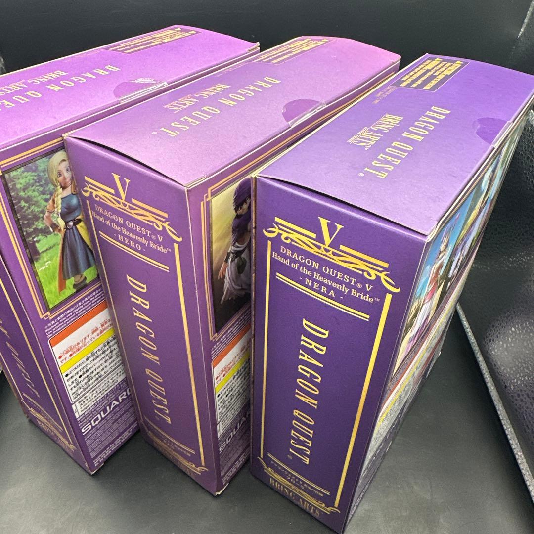 新品未開封】 ドラゴンクエストV天空の花嫁 主人公&ビアンカ&フローラ