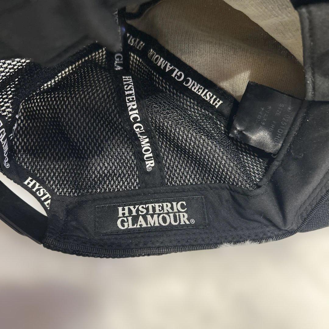 HYSTERIC GLAMOUR ブラックキャップ - メルカリ