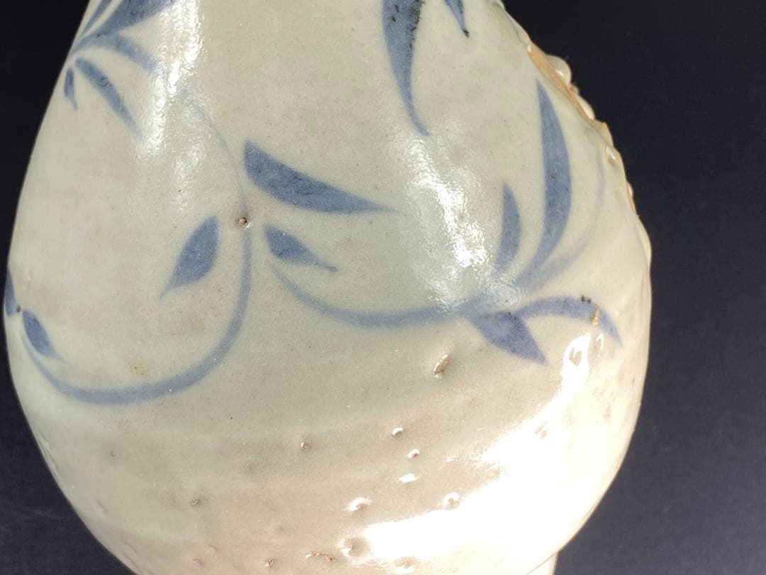 初期古伊万里 徳利 染付 傷有 金継ぎ 参考品 時代品 高16cm - メルカリ