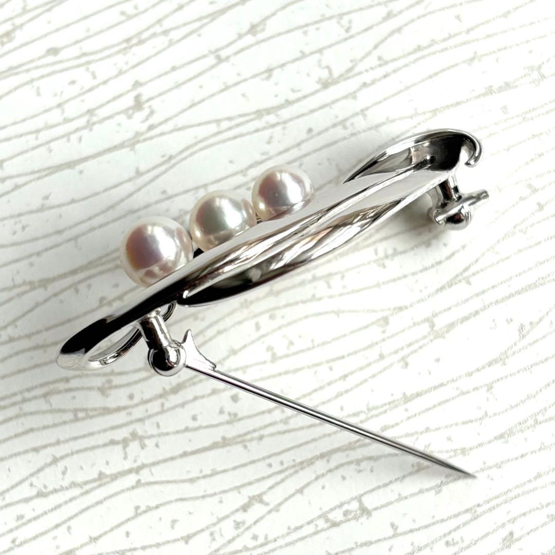未使用品 MIKIMOTO ミキモト パールブローチ あこや真珠 本真珠 卒業式